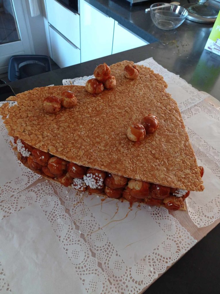 montage croquembouche